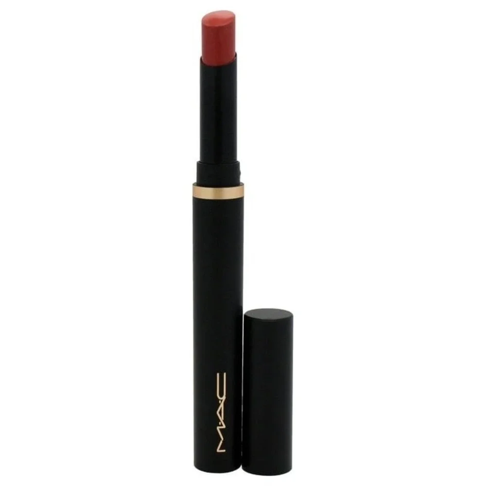 MAC‎ Powder Kiss Velvet Blur Slim Lipstick Mull It Over 891 Matte Hydrating NEW